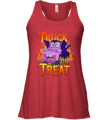Disney Pixar Cars Halloween Vampire Truck Or Treat Women's Racerback Tank Women's Racerback Tank - FordPhuMy