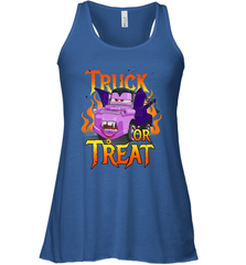 Disney Pixar Cars Halloween Vampire Truck Or Treat Women's Racerback Tank Women's Racerback Tank - FordPhuMy
