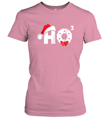 Santa HO HO3 Cubed Funny Christmas Women's T-Shirt Women's T-Shirt - FordPhuMy