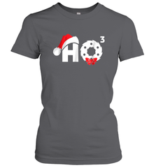Santa HO HO3 Cubed Funny Christmas Women's T-Shirt Women's T-Shirt - FordPhuMy