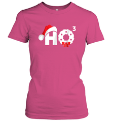Santa HO HO3 Cubed Funny Christmas Women's T-Shirt Women's T-Shirt - FordPhuMy