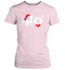 Santa HO HO3 Cubed Funny Christmas Women's T-Shirt Women's T-Shirt - FordPhuMy