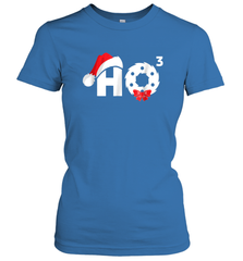 Santa HO HO3 Cubed Funny Christmas Women's T-Shirt Women's T-Shirt - FordPhuMy