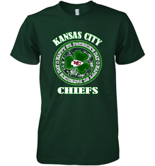 NFL Kansas City Chiefs Logo Happy St Patrick's Day Men's Premium T-Shirt Men's Premium T-Shirt - FordPhuMy