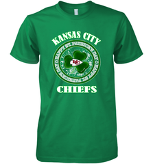 NFL Kansas City Chiefs Logo Happy St Patrick's Day Men's Premium T-Shirt Men's Premium T-Shirt - FordPhuMy