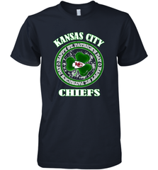 NFL Kansas City Chiefs Logo Happy St Patrick's Day Men's Premium T-Shirt Men's Premium T-Shirt - FordPhuMy