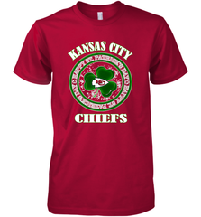 NFL Kansas City Chiefs Logo Happy St Patrick's Day Men's Premium T-Shirt Men's Premium T-Shirt - FordPhuMy