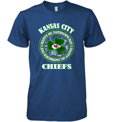 NFL Kansas City Chiefs Logo Happy St Patrick's Day Men's Premium T-Shirt Men's Premium T-Shirt - FordPhuMy