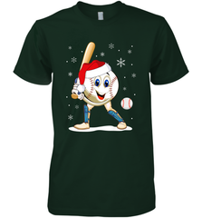 Christmas Baseball Santa Xmas Gift Lover Men's Premium T-Shirt Men's Premium T-Shirt - FordPhuMy