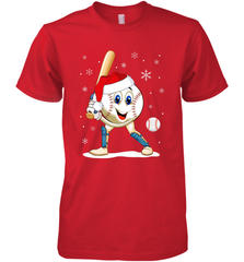 Christmas Baseball Santa Xmas Gift Lover Men's Premium T-Shirt Men's Premium T-Shirt - FordPhuMy