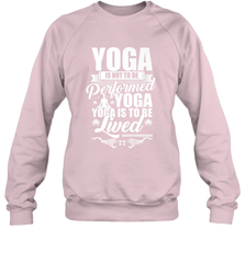 Yoga is More Than Yoga It's a Lifestyle Crewneck Sweatshirt Crewneck Sweatshirt - FordPhuMy