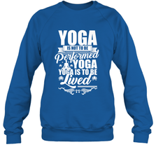 Yoga is More Than Yoga It's a Lifestyle Crewneck Sweatshirt Crewneck Sweatshirt - FordPhuMy