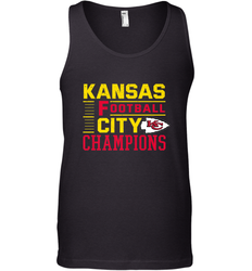 Kansas City Football Champions Vintage KC Distressed Gift Men's Tank Top