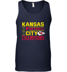 Kansas City Football Champions Vintage KC Distressed Gift Men's Tank Top