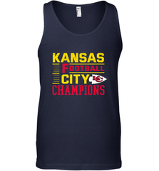 Kansas City Football Champions Vintage KC Distressed Gift Men's Tank Top Men's Tank Top - FordPhuMy