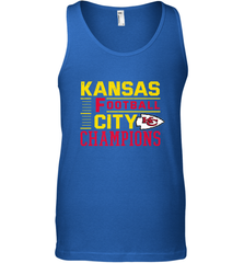 Kansas City Football Champions Vintage KC Distressed Gift Men's Tank Top Men's Tank Top - FordPhuMy