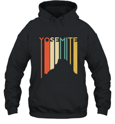 Yosemite National Park Retro Half Dome El Capitan Cali Hooded Sweatshirt