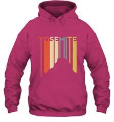 Yosemite National Park Retro Half Dome El Capitan Cali Hooded Sweatshirt Hooded Sweatshirt - FordPhuMy