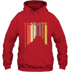 Yosemite National Park Retro Half Dome El Capitan Cali Hooded Sweatshirt Hooded Sweatshirt - FordPhuMy