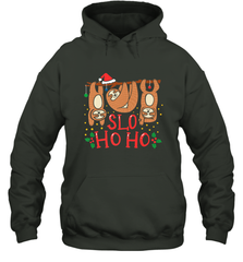 Sloth Christmas Hooded Sweatshirt Hooded Sweatshirt - FordPhuMy