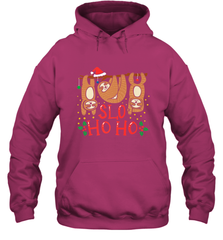 Sloth Christmas Hooded Sweatshirt Hooded Sweatshirt - FordPhuMy