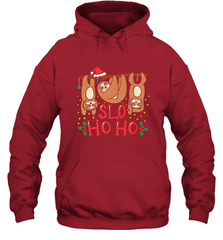 Sloth Christmas Hooded Sweatshirt Hooded Sweatshirt - FordPhuMy
