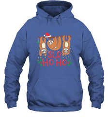Sloth Christmas Hooded Sweatshirt Hooded Sweatshirt - FordPhuMy