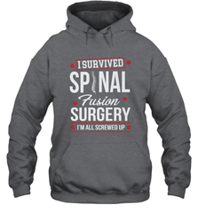 I Survived Spinal Fusion Surgery Hooded Sweatshirt Hooded Sweatshirt - FordPhuMy