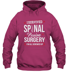 I Survived Spinal Fusion Surgery Hooded Sweatshirt Hooded Sweatshirt - FordPhuMy