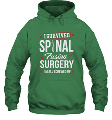 I Survived Spinal Fusion Surgery Hooded Sweatshirt Hooded Sweatshirt - FordPhuMy