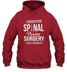 I Survived Spinal Fusion Surgery Hooded Sweatshirt Hooded Sweatshirt - FordPhuMy