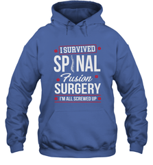 I Survived Spinal Fusion Surgery Hooded Sweatshirt Hooded Sweatshirt - FordPhuMy