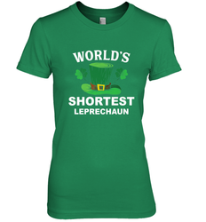 Shortest Leprechaun Funny Family St. Patrick's Day Women's Premium T-Shirt