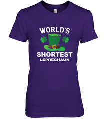 Shortest Leprechaun Funny Family St. Patrick's Day Women's Premium T-Shirt Women's Premium T-Shirt - FordPhuMy