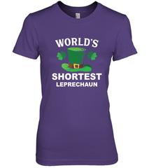 Shortest Leprechaun Funny Family St. Patrick's Day Women's Premium T-Shirt Women's Premium T-Shirt - FordPhuMy