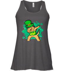 Dabbing Irish Terrier Dog Leprechaun St Patricks Day Ireland Women's Racerback Tank Women's Racerback Tank - FordPhuMy