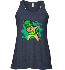 Dabbing Irish Terrier Dog Leprechaun St Patricks Day Ireland Women's Racerback Tank Women's Racerback Tank - FordPhuMy