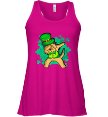 Dabbing Irish Terrier Dog Leprechaun St Patricks Day Ireland Women's Racerback Tank Women's Racerback Tank - FordPhuMy