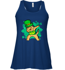 Dabbing Irish Terrier Dog Leprechaun St Patricks Day Ireland Women's Racerback Tank Women's Racerback Tank - FordPhuMy