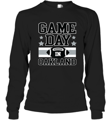 NFL Oakland Game Day Football Home Team Long Sleeve T-Shirt Long Sleeve T-Shirt - FordPhuMy