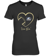 Georgia Southern Eagles Football Inside Heart  Team Women's Premium T-Shirt Women's Premium T-Shirt - FordPhuMy