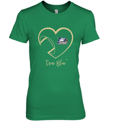Georgia Southern Eagles Football Inside Heart  Team Women's Premium T-Shirt Women's Premium T-Shirt - FordPhuMy