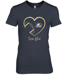 Georgia Southern Eagles Football Inside Heart  Team Women's Premium T-Shirt Women's Premium T-Shirt - FordPhuMy