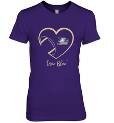 Georgia Southern Eagles Football Inside Heart  Team Women's Premium T-Shirt Women's Premium T-Shirt - FordPhuMy