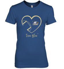 Georgia Southern Eagles Football Inside Heart  Team Women's Premium T-Shirt Women's Premium T-Shirt - FordPhuMy