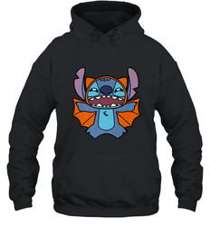 Disney Stitch Bat Halloween Costume Hooded Sweatshirt