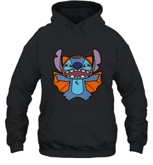 Disney Stitch Bat Halloween Costume Hooded Sweatshirt Hooded Sweatshirt - FordPhuMy