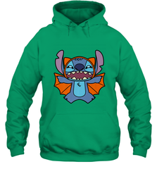 Disney Stitch Bat Halloween Costume Hooded Sweatshirt Hooded Sweatshirt - FordPhuMy