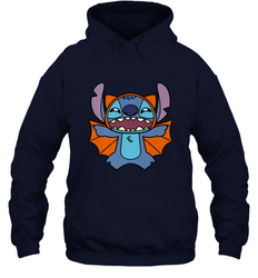 Disney Stitch Bat Halloween Costume Hooded Sweatshirt