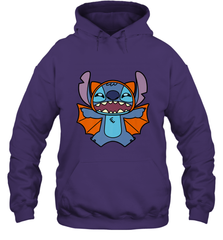 Disney Stitch Bat Halloween Costume Hooded Sweatshirt Hooded Sweatshirt - FordPhuMy